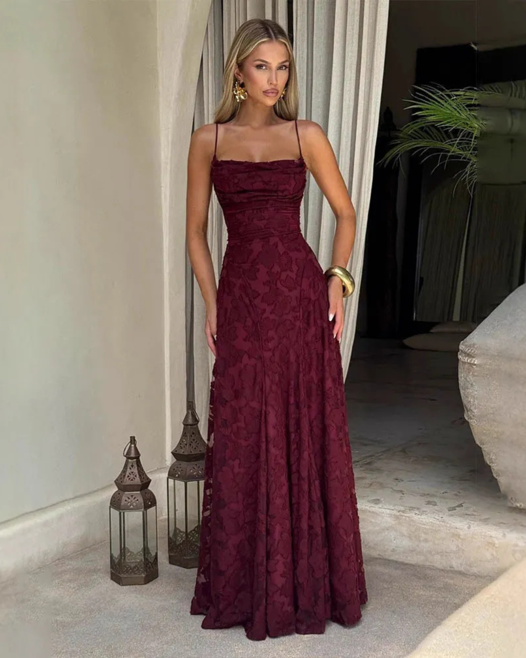 Robe en soie