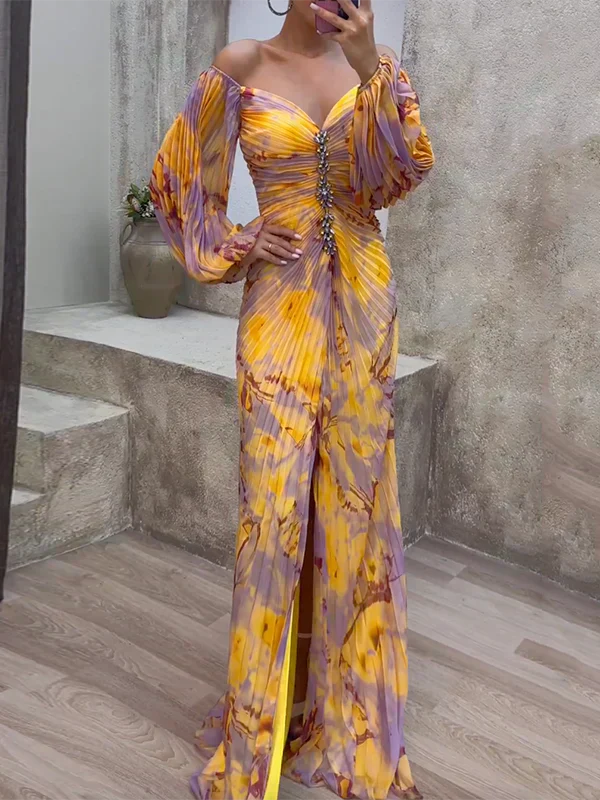 Amelia | Robe élégante à décolleté en V