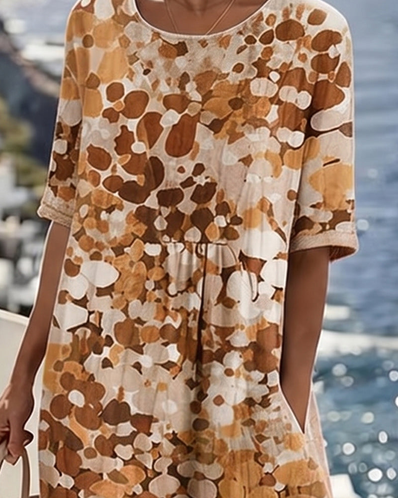 Fleuré - Robe Midi Imprimée