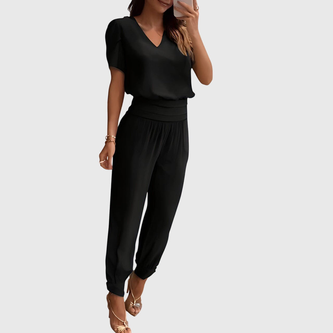 Jennifer | Ensemble élégant de blouse et pantalon