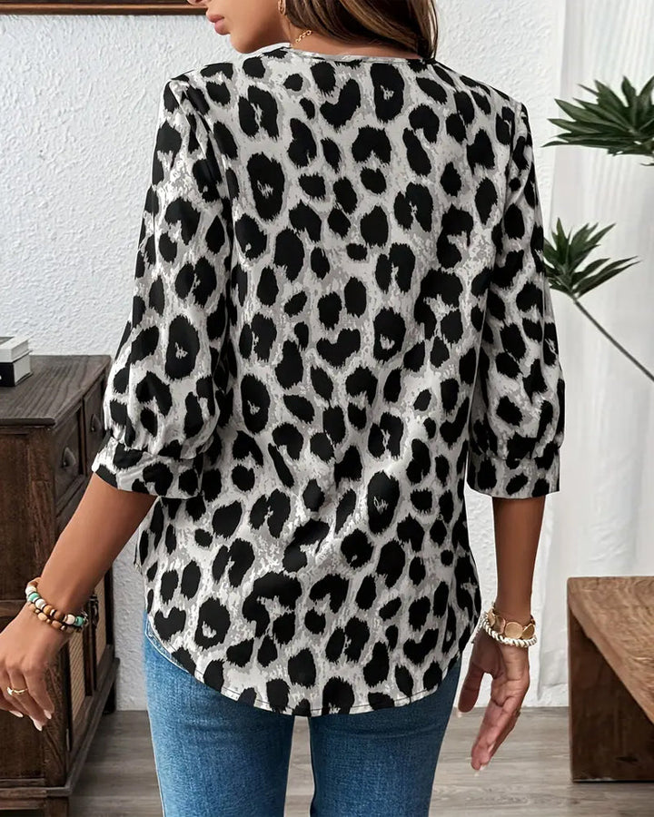 LA ROSALYN - BLOUSE À MANCHES 3/4