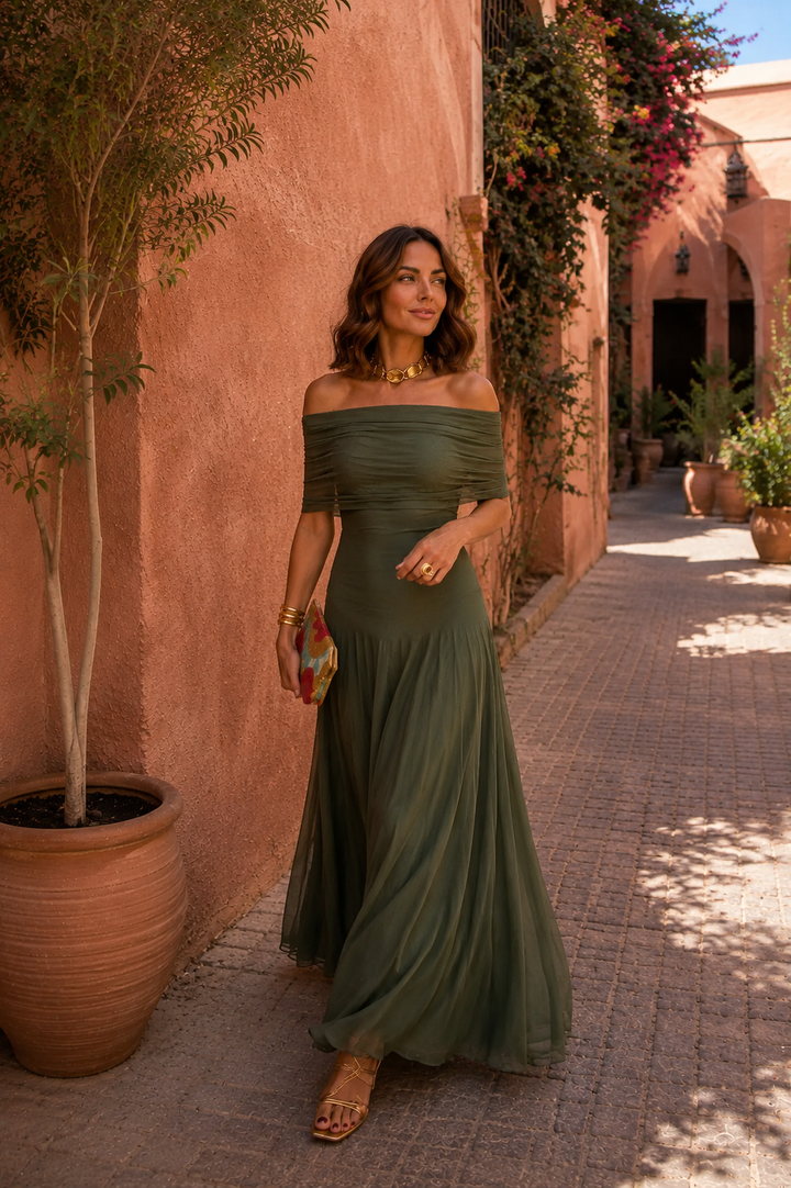Robe de Toledo en vert