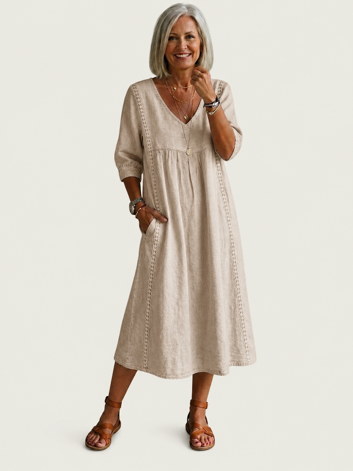 Robe Maxi A Ligne Juliette I Élégance