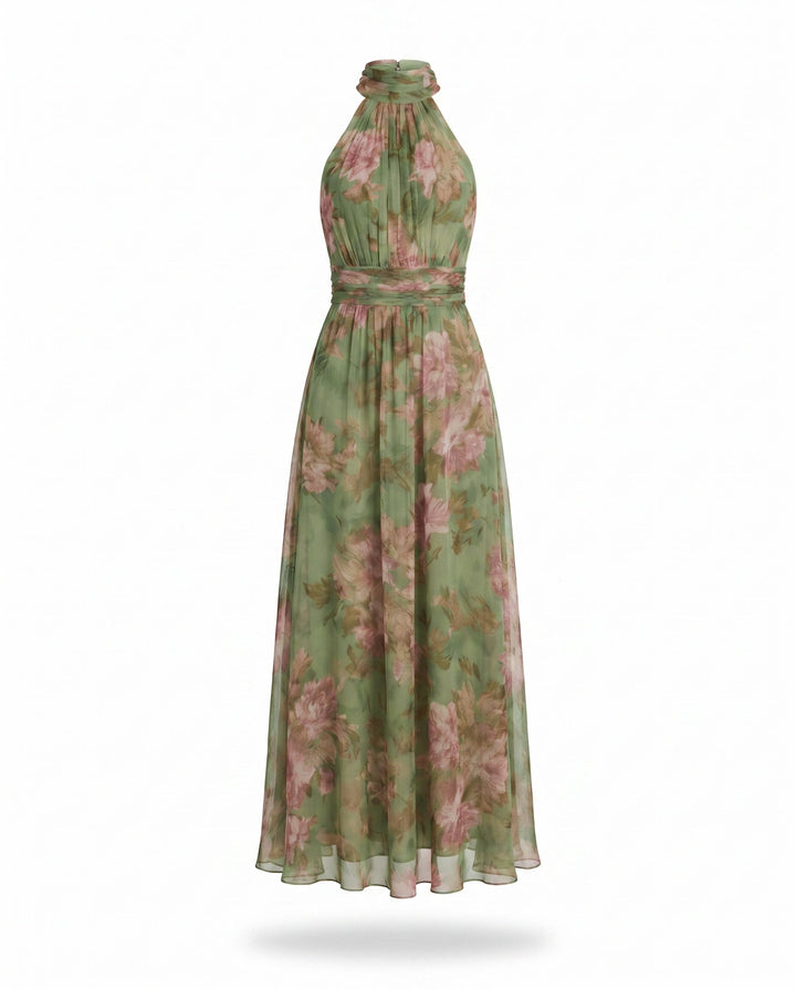 Robe Pétale Verte