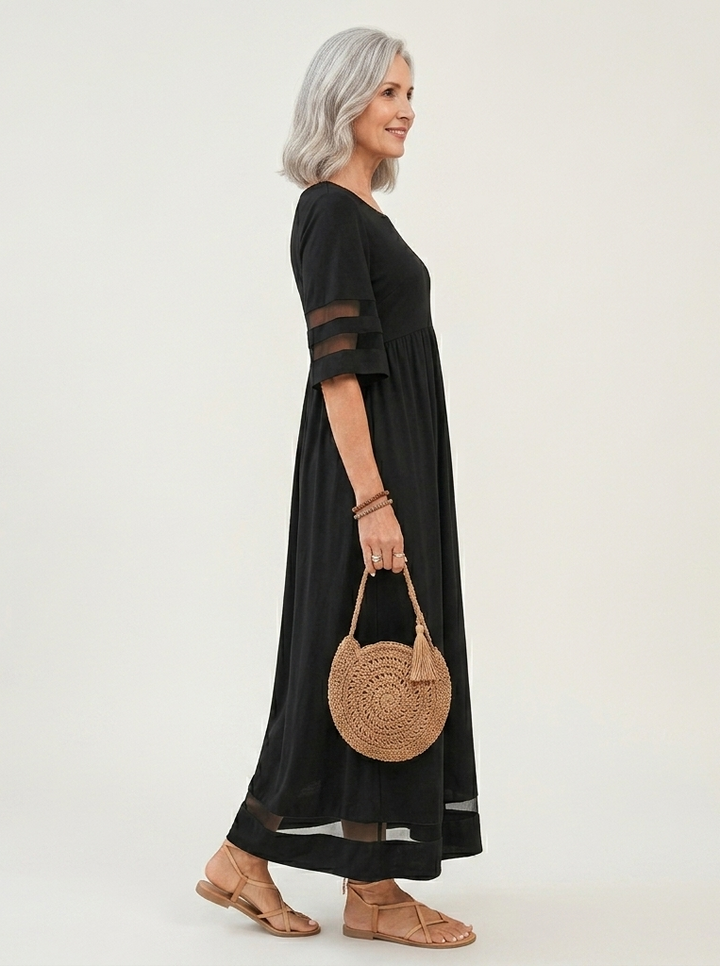 Aubrey™ | Robe Midi Flatteuse et Lissante pour le Ventre