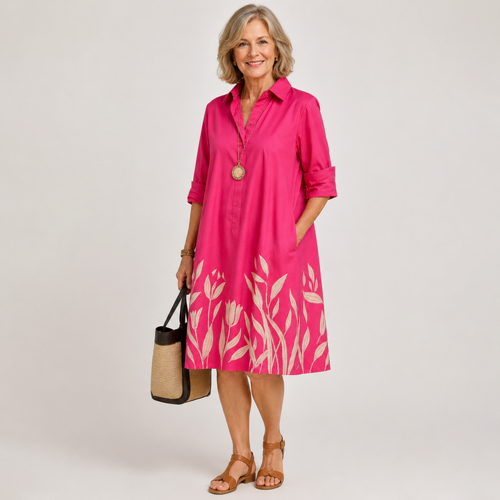 Annemarie | Robe Midi Confortable
