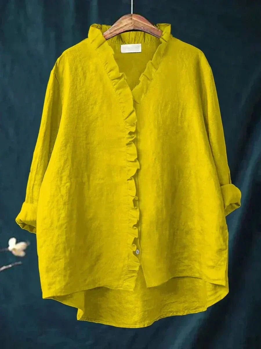 Célestine™ | Blouse délicate à volants
