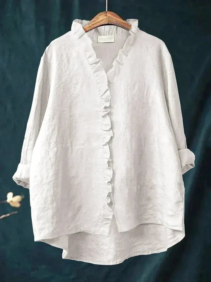 Célestine™ | Blouse délicate à volants