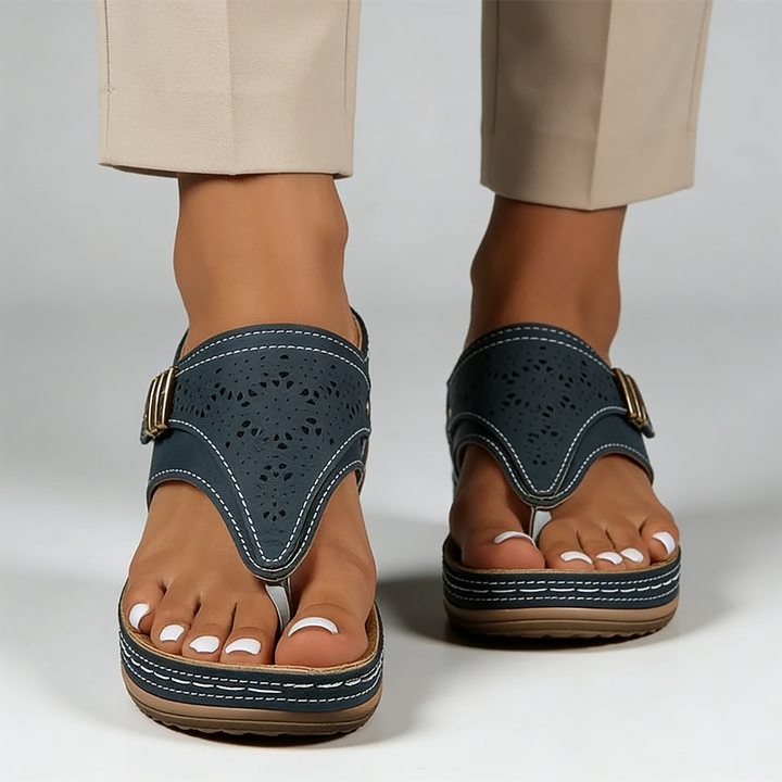 Archella | Sandales à talon compensé avec soutien