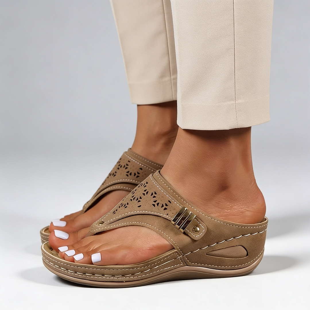 Archella | Sandales à talon compensé avec soutien