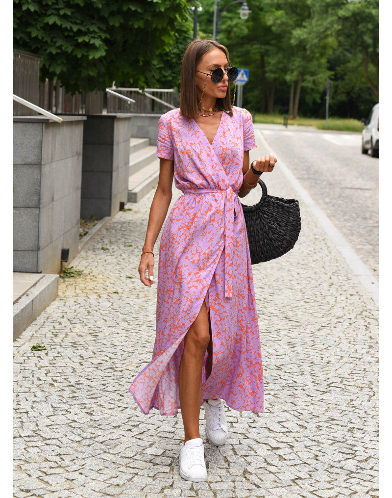 Yasmine | Robe Élégante avec Décolleté en V