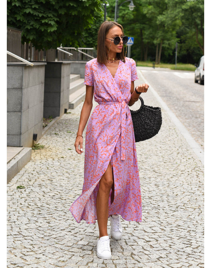 Yasmine | Robe Élégante avec Décolleté en V