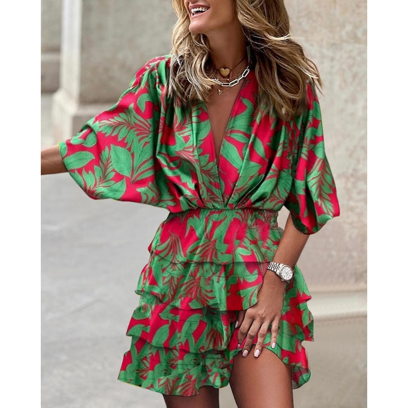 Soraya | Robe Florale Élégante