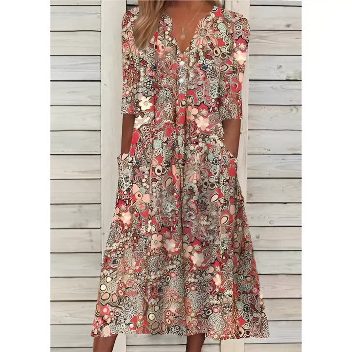 Susan™ | Robe d'été pour femmes à imprimé floral