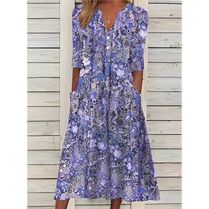 Susan™ | Robe d'été pour femmes à imprimé floral