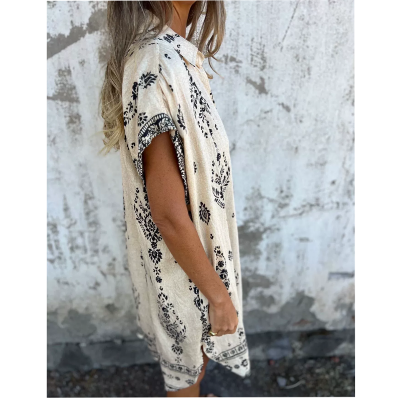 Fernanda™ | Robe bohème midi fluide