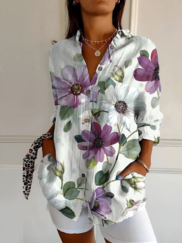 Kaitlyn™ | Chemisier floral fluide 1+1
