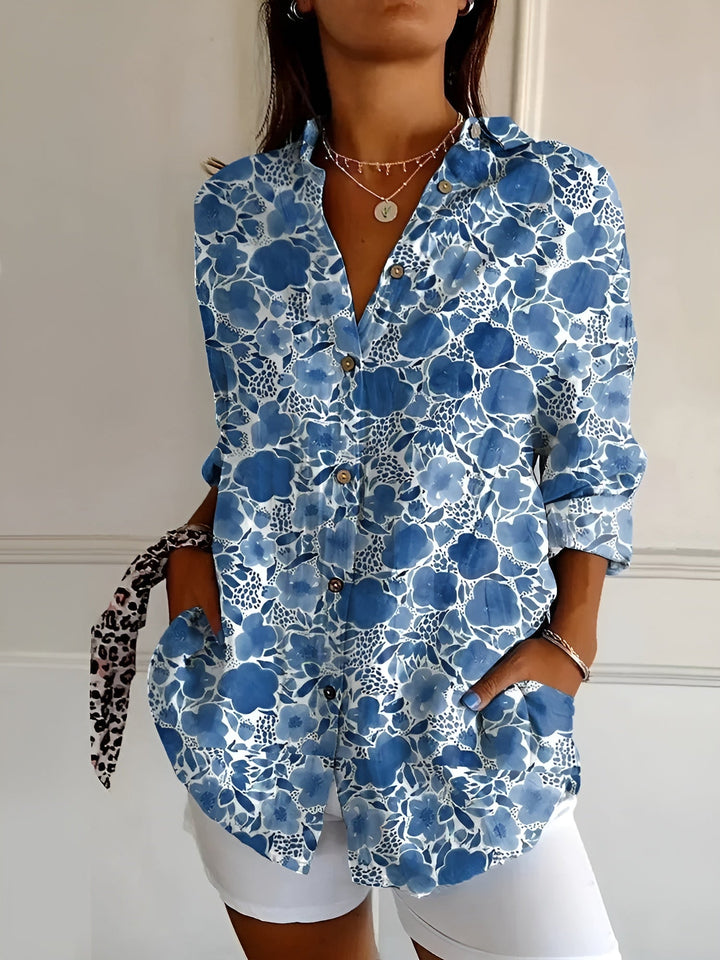 Kaitlyn™ | Chemisier floral fluide 1+1