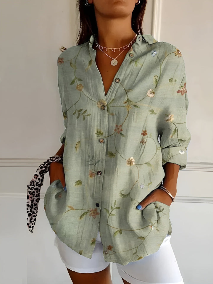 Kaitlyn™ | Chemisier floral fluide 1+1