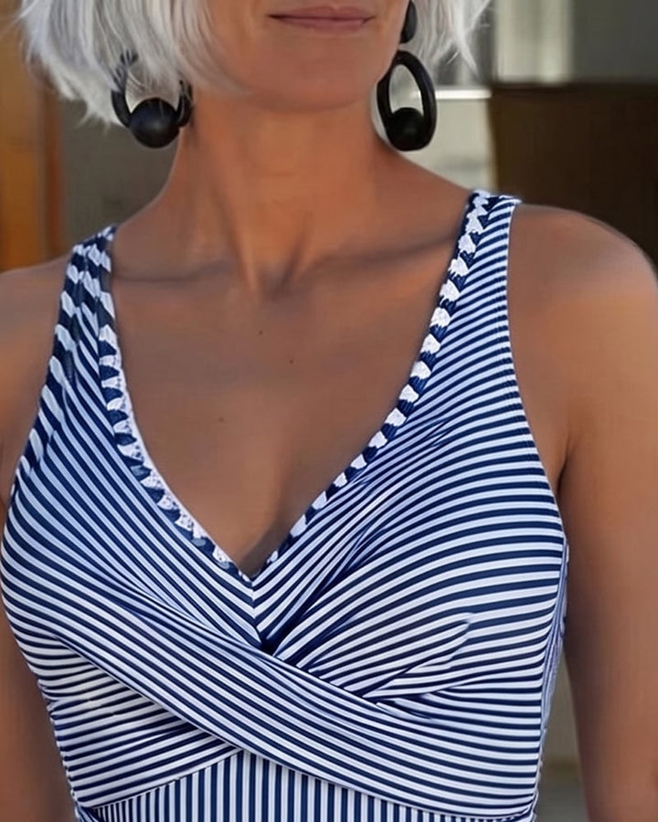 Sophie| Maillot de Bain Gainant à Col V